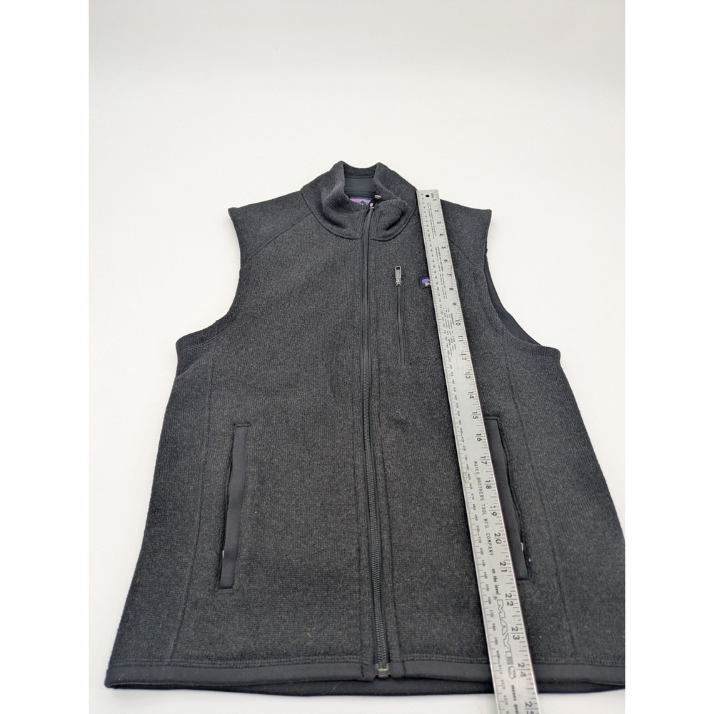 Patagonia Better Sweater Vest Black Women's Size XS Gorpcore Hiking Outdoor - Picture 2 of 7